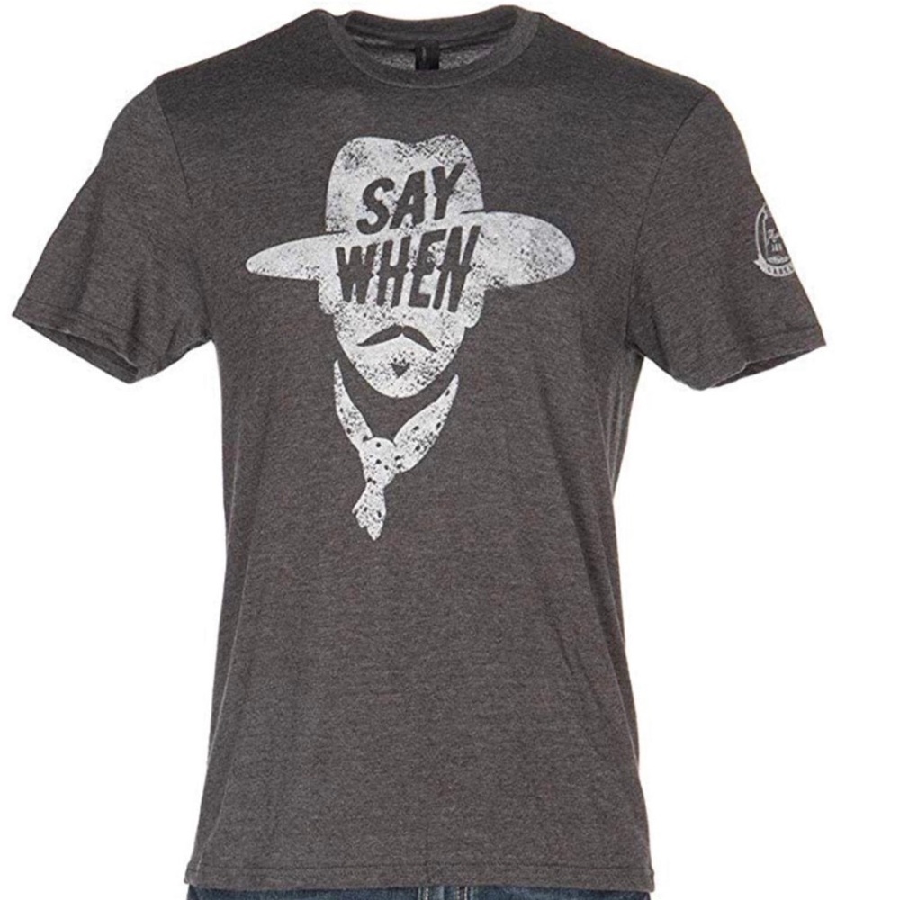 Say When T Shirt Tombstone Doc Holiday Cowboy Western Comfortable New 4XL